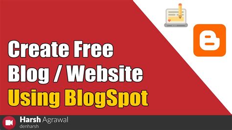 Create A Blog For Free Website